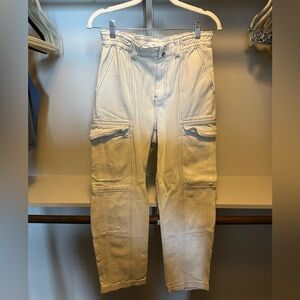 PacSun Cargo Pants (cream)